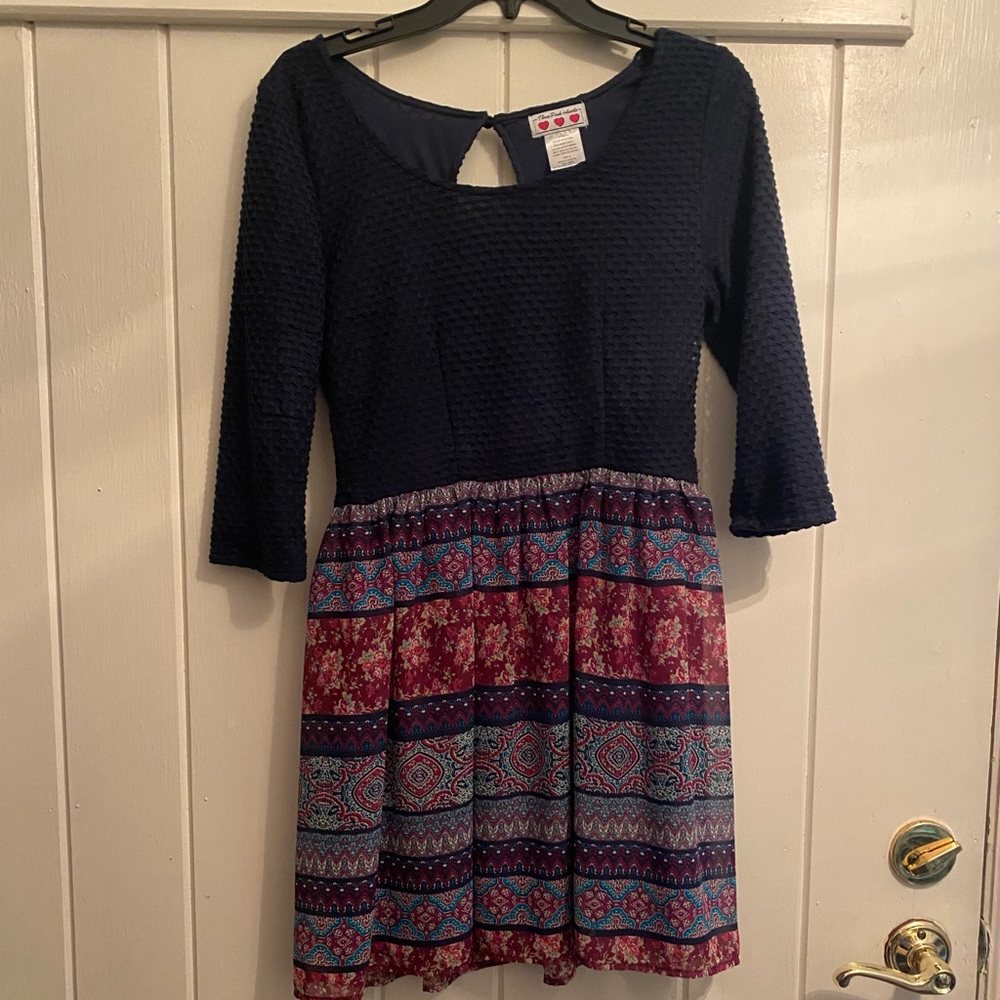 Womens or juniors (not sure which) size medium Three Pink Hearts